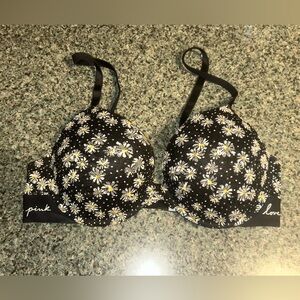Victoria’s Secret PINK Floral Push-Up Bra 36D